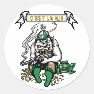 楕円ステッカー ラウンドシール