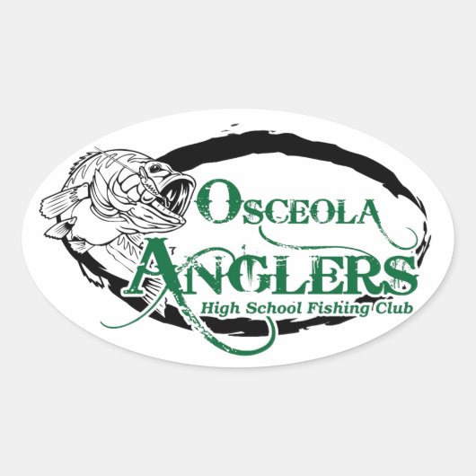 楕円ステッカー、光沢、4.5 x 2.7インチ（4枚） 楕円形シール (正面)