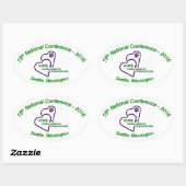 楕円ステッカー 楕円形シール (シート)