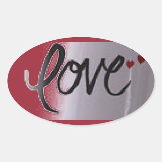 楕円ステッカー 楕円形シール (正面)