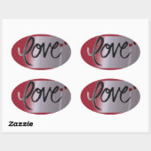 楕円ステッカー 楕円形シール (シート)