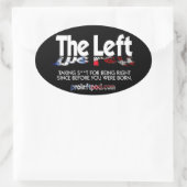 楕円ステッ離れカー – 定義… 楕円形シール (バッグ)