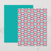 楕円チェーン ノートカード (正面/裏面)