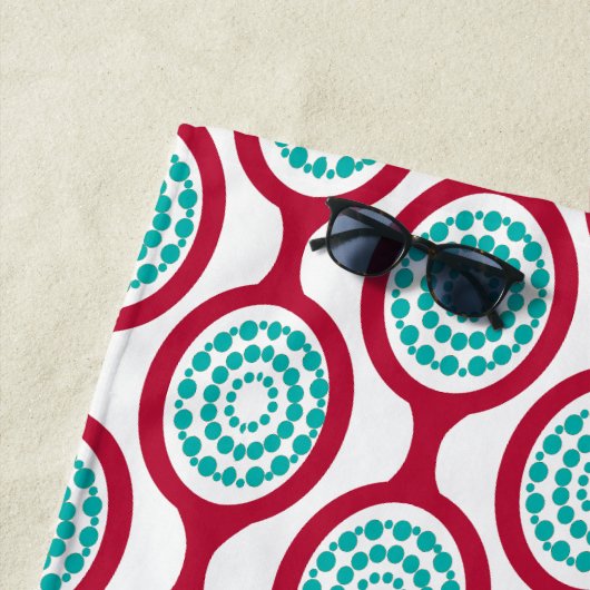 楕円チェーン ビーチタオル (インサイチュ)