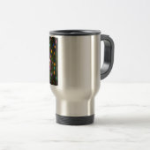 楕円パターン トラベルマグ (正面右)