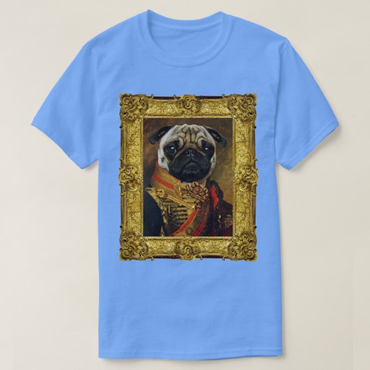 楕円フレームクリップアート Tシャツ (デザイン正面)