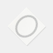 楕円フレームナプキン スタンダードカクテルナプキン (角)