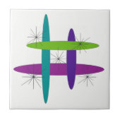 楕円モダン タイル (正面)