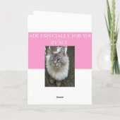 楕円形の大げさに同情する人 カード (裏面)