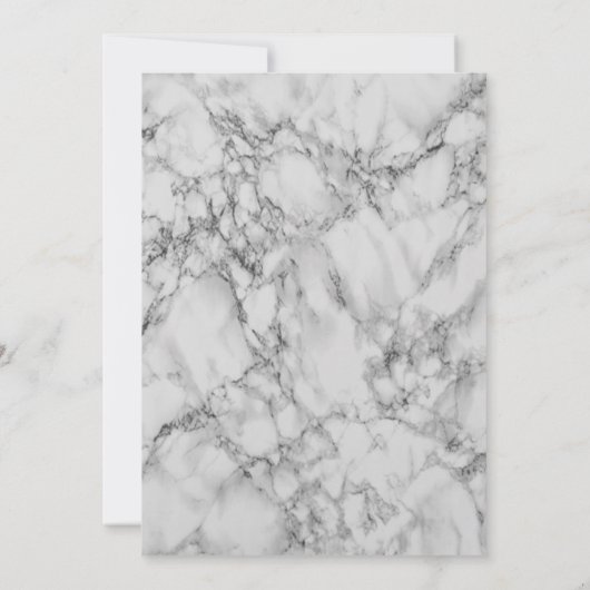 楕円形の鏡の結婚式招待状 招待状 (裏面)