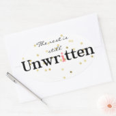 楕円形ステッカーで貼る 楕円形シール (封筒)