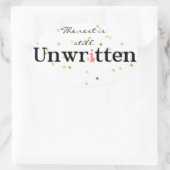 楕円形ステッカーで貼る 楕円形シール (バッグ)