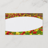 楕円形 – チューリップ海 名刺 (裏面)