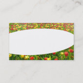 楕円形 – チューリップ海II 名刺 (裏面)