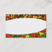 楕円形 – チューリップ海III 名刺 (裏面)