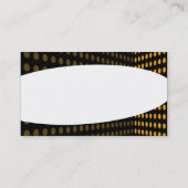 楕円形 – トーンコーナー – 琥珀 名刺 (裏面)