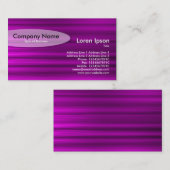 楕円 – ブラシ付きマゼンタ 名刺 (正面/裏面)