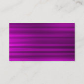 楕円 – ブラシ付きマゼンタ 名刺 (裏面)