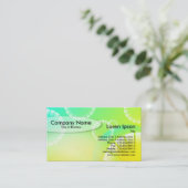 楕円 – 抽象芸術01 名刺 (スタンド正面)