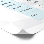 楕円 – 数学ポスター ポスター (角)