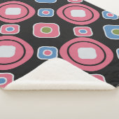 楕円gの抽象芸術を持つシームレスなパターン シェルパブランケット (3/4)