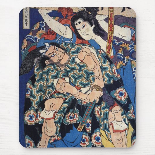 楠貫多聞丸 マウスパッド (正面)