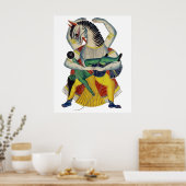 楢新羽 ポスター (キッチン)