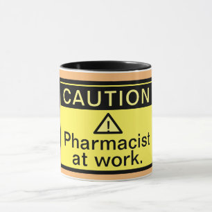 業おもしろい務上の薬剤師 マグカップ