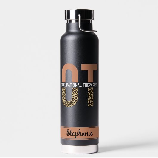 業カスタムセラピストの謝礼ギフト ウォーターボトル (左面)