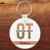 業カスタムセラピストの謝礼ギフト キーホルダー (正面)