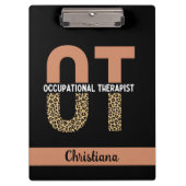 業カスタムセラピストの謝礼ギフト クリップボード (正面)