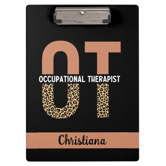 業カスタムセラピストの謝礼ギフト クリップボード (正面)