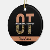 業カスタムセラピストの謝礼ギフト セラミックオーナメント (左)