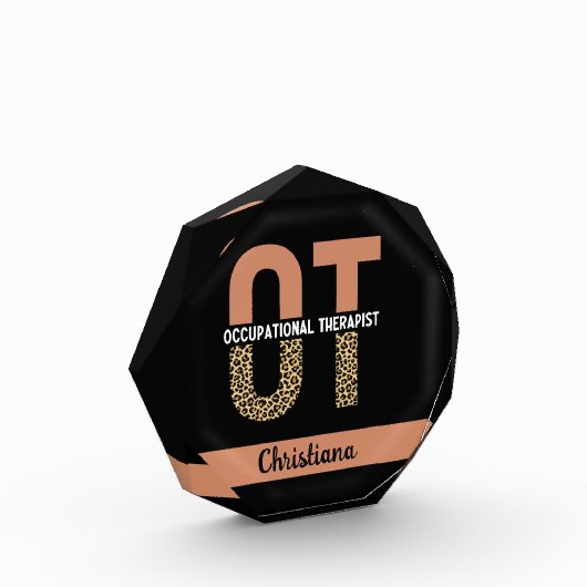 業カスタムセラピストの謝礼ギフト フォトブロック (左)