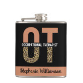 業カスタムセラピストの謝礼ギフト フラスク (正面)