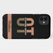 業カスタムセラピストの謝礼ギフト Case-Mate iPhoneケース (裏面(横))