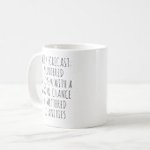 業務おもしろいの調査/オフィスの同僚メール コーヒーマグカップ (正面左)