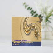 業務の開始、開始、機能、パーティー 招待状 (スタンド正面)