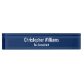 業務エレガント企業の室の役職 デスクネームプレート (正面)