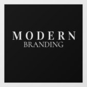 業務カスタムのモダン基台の看板 ウィンドウサイン (シート)