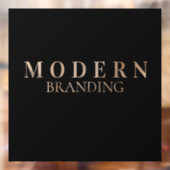 業務カスタムのモダン基台の看板 ウィンドウサイン (シート2)