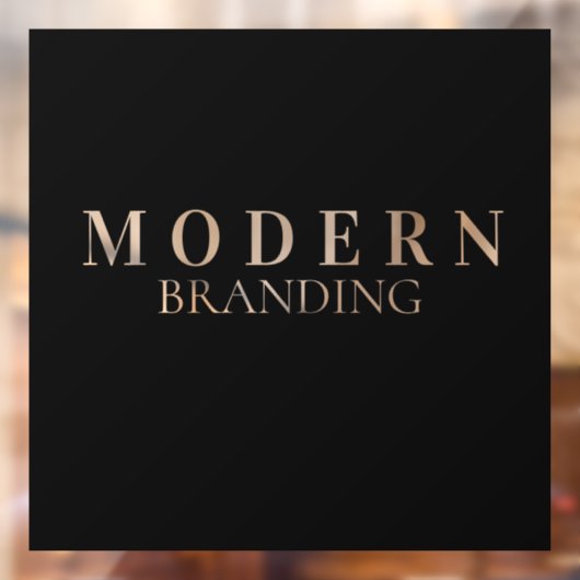 業務カスタムのモダン基台の看板 ウィンドウサイン (シート2)