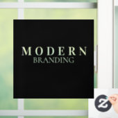 業務カスタムのモダン基台の看板 ウィンドウサイン (ホーム)