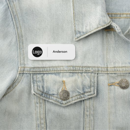 業務カスタムロゴの基本的な従業員スタッフ 名札 (インサイチュ)