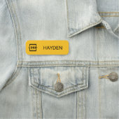 業務カスタムロゴの基本的な従業員スタッフ 名札 (インサイチュ)