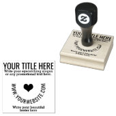 業務カスタムロゴまたは画像テンプレート ラバースタンプ (押印)