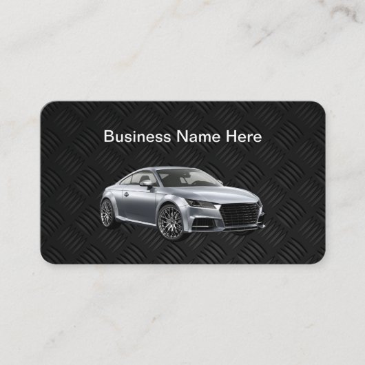 業務クール用の名刺車の 名刺 (正面)
