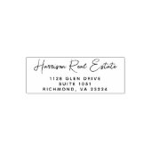 業務スタイリッシュ差出人住所 セルフインキングスタンプ (デザイン)