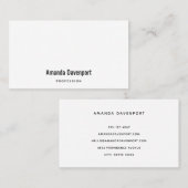 業務テンプレート2 名刺 (正面/裏面)