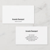 業務テンプレート7 名刺 (正面/裏面)